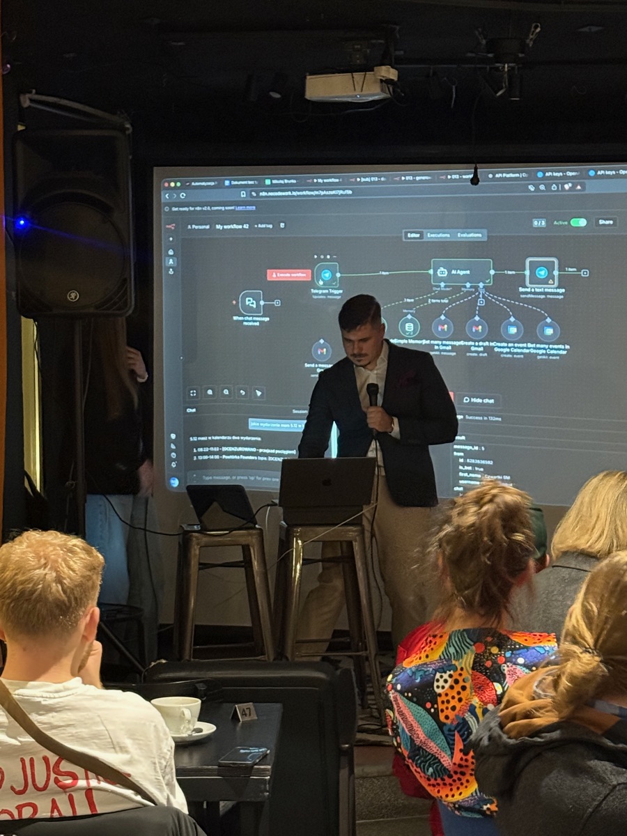 Mikołaj Brunka — prezentacja automatyzacji